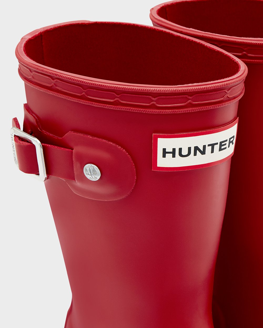 Galochas Hunter Criança Vermelhas - Original Little - 30CIBHJPR